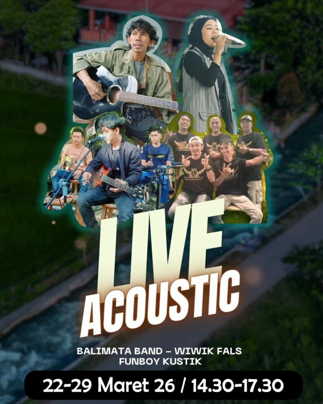 Live Acoustic setiap hari 1430 - 1730