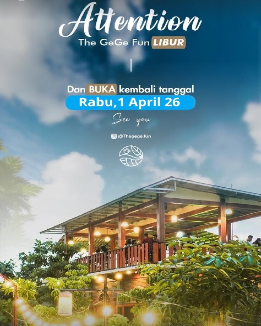 Tanggal 30-31 Maret Libur, buka normal kembali Rabu, 1 April 26