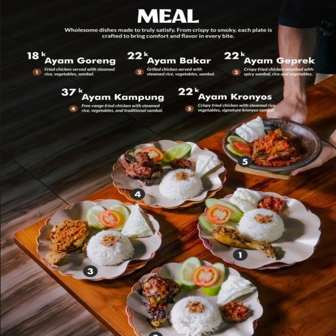 Menu di The Gege Fun