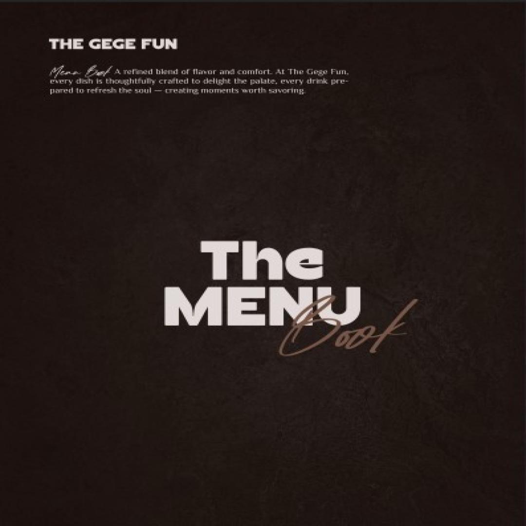 Menu di The Gege Fun
